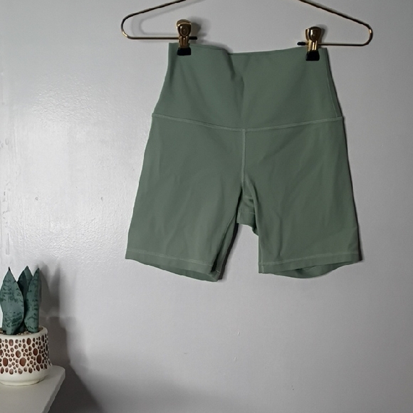 lululemon athletica Pants - Lululemon Align High-Rise Short 6" in the color Palm Court size 4